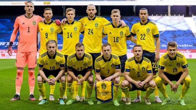 Profil Timnas Swedia di Euro 2020: Daftar Pemain, Pelatih dan Julukan