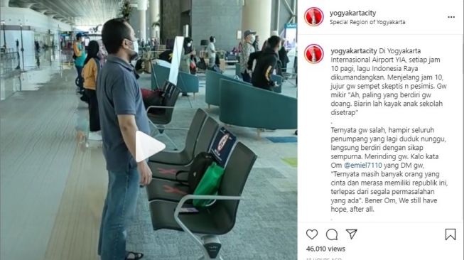 Top 5 SuaraJogja: Reaksi Penumpang Dengar Indonesia Raya di Bandara YIA Bikin Merinding - 2