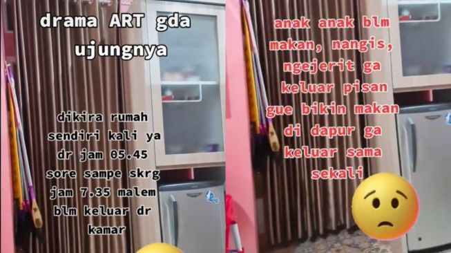 Drama Majikan Cerita ART-nya Malas-malasan, Malah Panen Hujatan (TikTok/Bymissinsan)