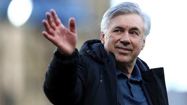 Carlo Ancelotti resmi kembali ke Real Madrid. [JAN KRUGER / POOL / AFP]