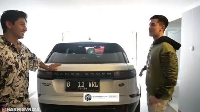 Potret isi mobil Verrel Bramasta [YouTube/ Harris Vriza]