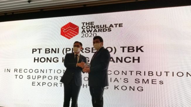 Aktif Dukung Ekspor, BNI Raih Consulate Award 2020