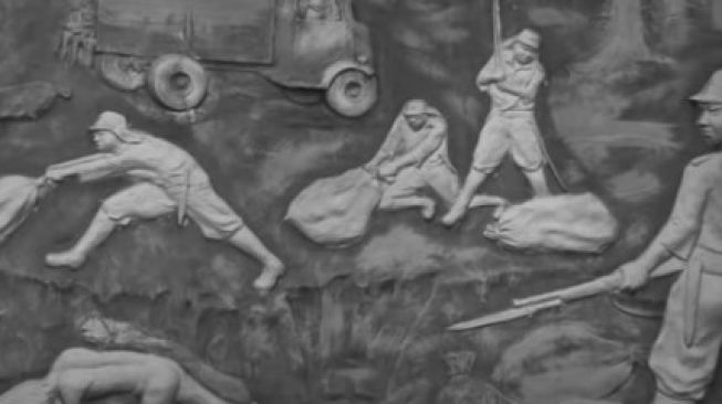 Ilustrasi - tragedi Mandor Berdarah, pembantaian massal tahun 1944 di Kalimantan Barat. (YouTube/MetroTVNews)