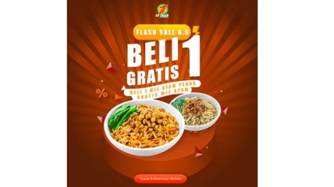 Buat Kamu Pecinta Makanan Pedas, Ada Promo Beli 1 Gratis 1 untuk Menu Best Seller Ini