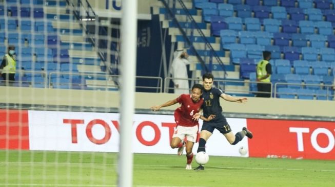 Man of The Match Laga Indonesia vs Thailand, Evan Dimas Tetap Merendah