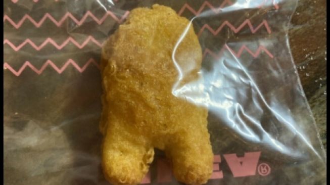 Gokil! Nugget McDonalds BTS 'Among Us' Kini Dilelang Tembus Rp1 Miliar