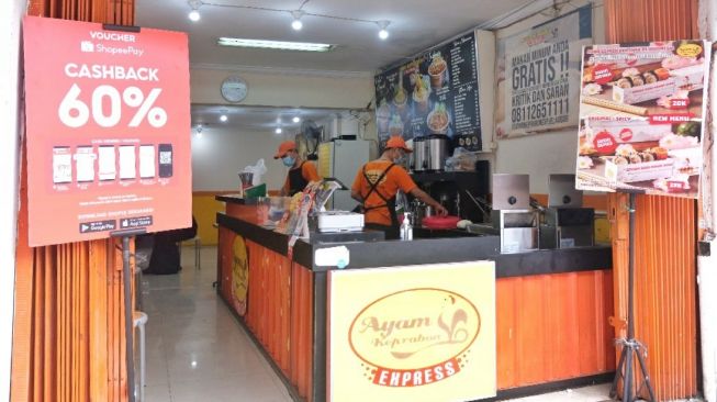 Outlet Ayam Keprabon Express. (Dok. Shopee)