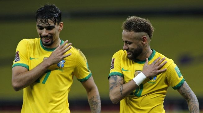 Brasil vs Ekuador: Neymar Bantu Selecao Menang 2-0