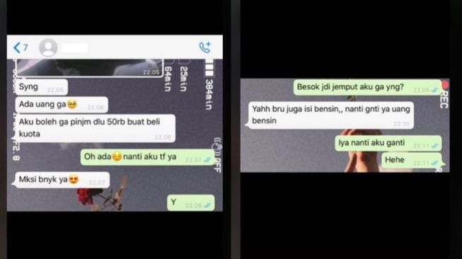 Viral Curhat Wanita Putus karena Diporotin Pacar (tiktok.com/@indahtzy12)