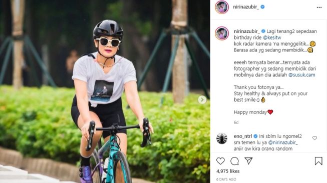 Artis hobi road bike [Instagram]