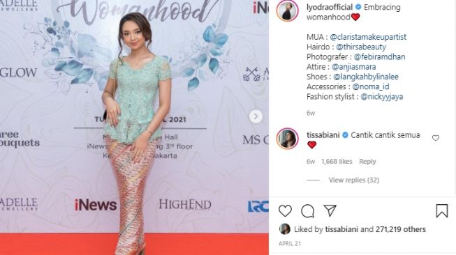 Potret Lyodra Ginting. [Instagram/lyodraofficial]