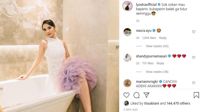 Potret Lyodra Ginting. [Instagram/lyodraofficial]