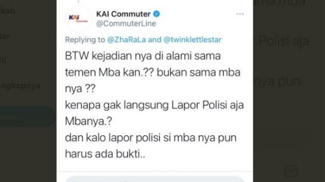 Wanita Ngadu Dilecehkan di KRL, Malah Direspons Ngegas Admin Commuterline