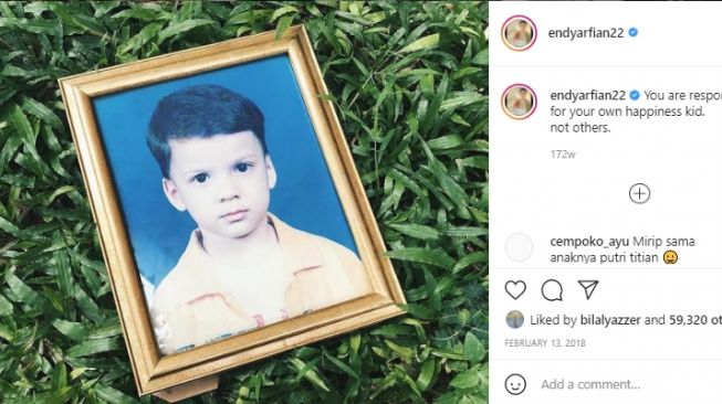 Pas foto artis. [Instagram]