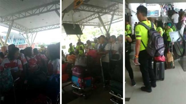 Viral Kerumunan Antrean 'WNA China' di Bandara Pekanbaru, Ini Faktanya
