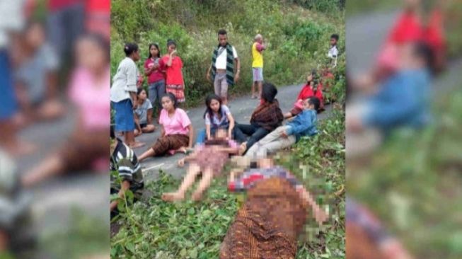 Detik-detik Truk Jatuh Dalam Jurang 20 Meter, 4 Orang Meninggal