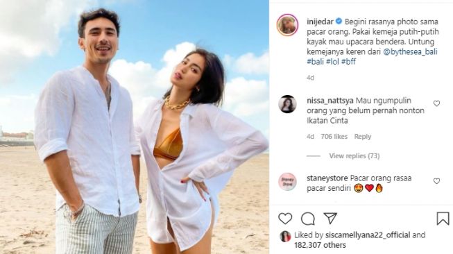 Ptret terbaru Jedar usai janji tak akan pakai baju seksi [Instagram/inijedar]