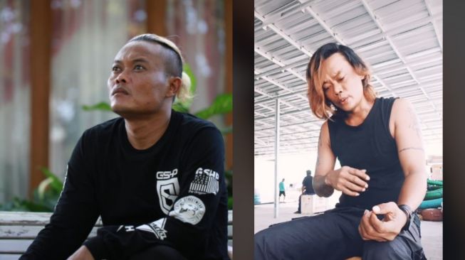 5 Potret Herry Kembaran Sule, TikToker Viral Suka Lipsync Lagu Melayu