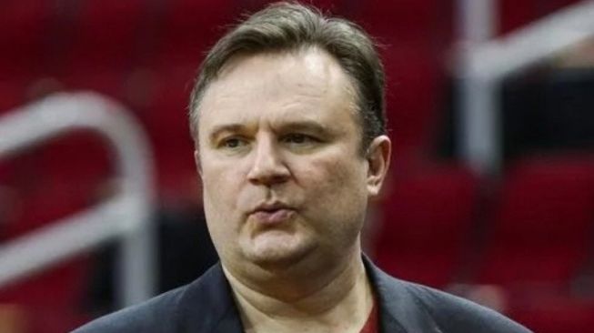 Presiden Operasi Bola Basket Philadelphia 76ers, Daryl Morey saat masih di Houston Rockets , 22 Desember 2018. Reuters/Troy Taormina-USA TODAY Sports/Files