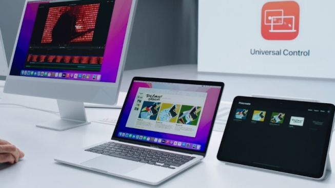 Fitur baru Universal Control di iPadOS 15. [Apple]