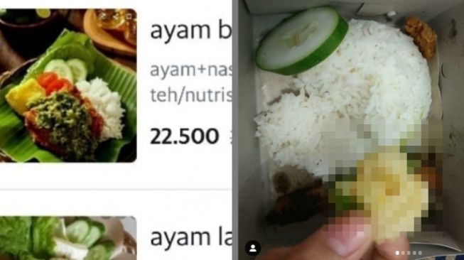 Orang Ini Order Nasi Lauk Tempe, Pas Datang Wujudnya Bikin Syok Sekaligus Sakit Hati