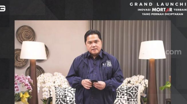 Punya Produk Baru, Erick Thohir Berharap SIG Jadi BUMN Semen Kelas Dunia