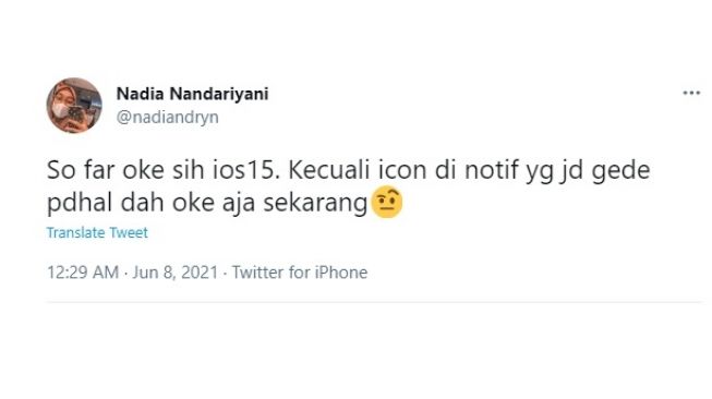 Cuitan warganet soal WWDC 2021. [Twitter]