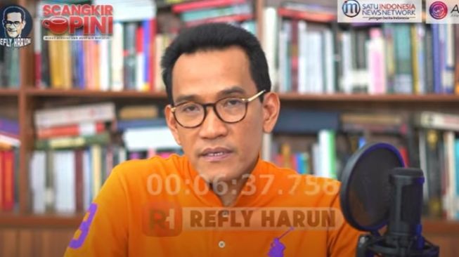 Refly Harun. (Youtube/Refly Harun)