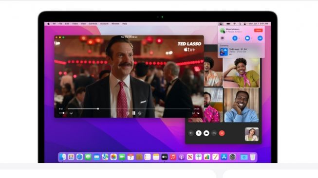 Fitur FaceTime di macOS Monterey. [Apple]