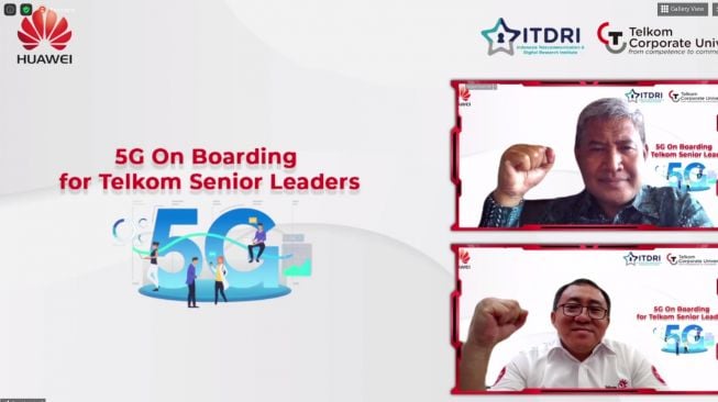 Kolaborasi ITDRI dan Huawei dalam 5G On Boarding for Telkom Senior Leader