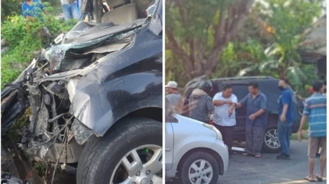 Mobil Kabag SDA Pemkab Lampung Selatan Kecelakaan, Ini Kondisinya