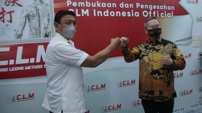 Wiranto membuka gerai Chris Leong Method Tit Tar (CLM) pertama di Jakarta. [dokumentasi pribadi]