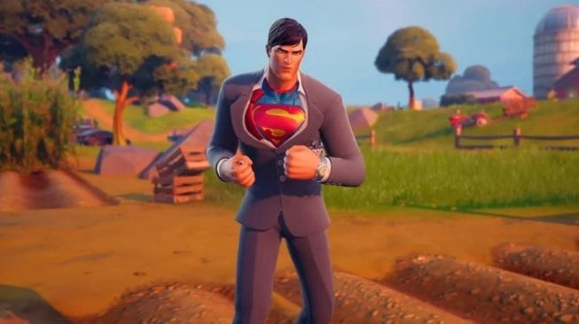 Skin Superman Baru Fortnite. [Screenrant]