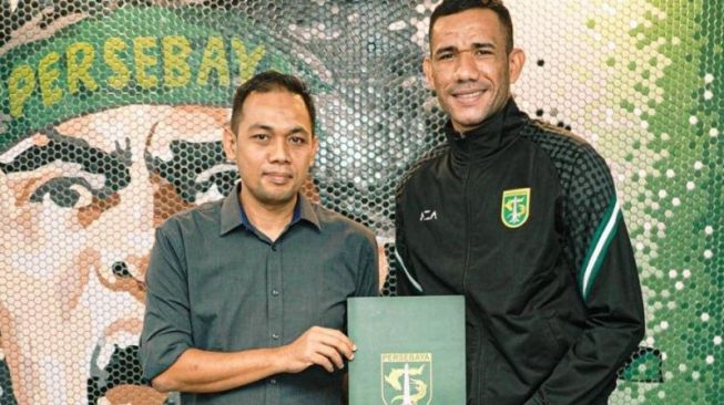 Striker Asal Brasil Jose Wilkson Resmi Gabung Persebaya