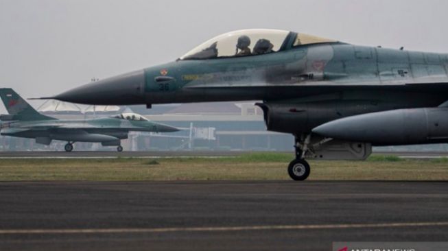 Latihan Jalak Sakti 2021, 10 Pesawat Tempur TNI AU Mendarat di Palembang