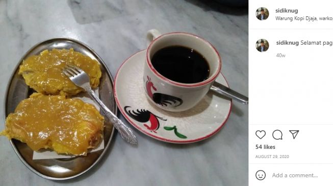 Kopi Aming Pontianak. (Instagram/@sidiknug)