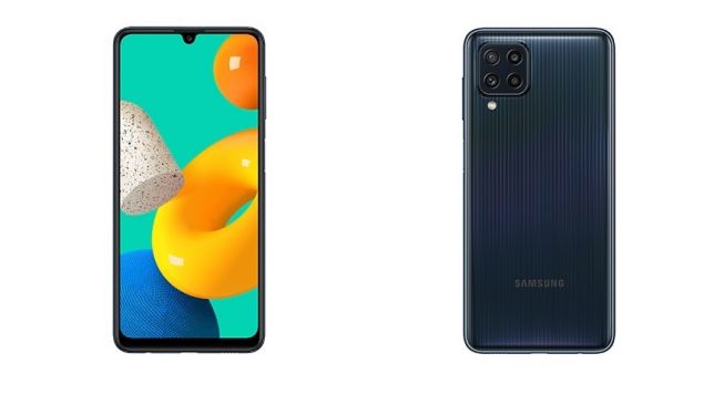 Foto Galaxy M32 sudah bocor di laman resmi Samsung. [Dok Samsung Mobile Press]