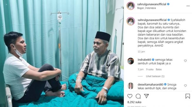 Unggahan Sahrul Gunawan [Instagram/@sahrulgunawanofficial]