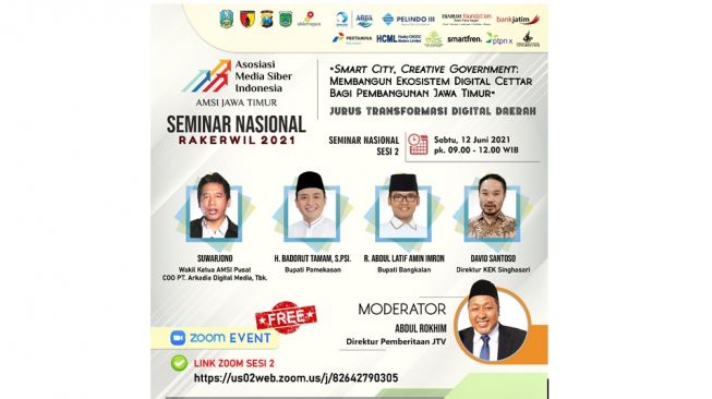 Seminar AMSI Jawa Timur Rakerwil 2021 [Foto: Istimewa]