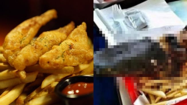 Warganet Pamer Hidangan Fish and Chips, Wujudnya Malah Bikin Publik Ngelus Dada