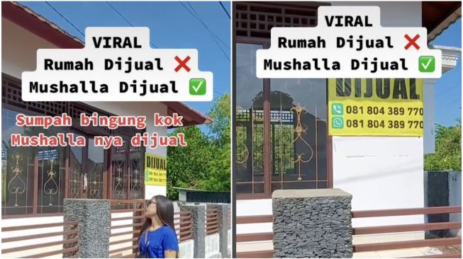 Viral Video Mushola Dijual, Publik Bertanya-tanya