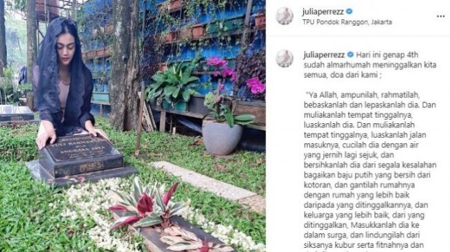 Ziarah ke makam Jupe [instagram]