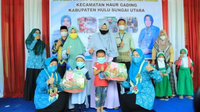Pj Ketua PKK Kalsel Akui Capaian Luar Biasa dalam Penurunan Stunting di HSU