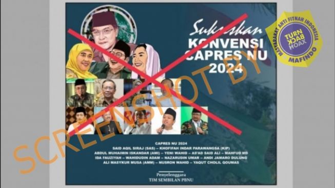 CEK FAKTA: Benarkah NU Gelar Konvensi Calon Presiden 2024?