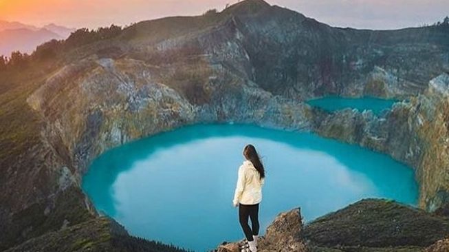 Pemprov NTT Galau, Air Danau Kelimutu Terus Menyusut