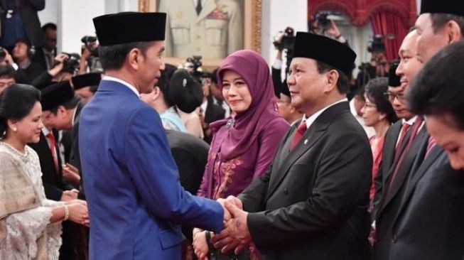 Prabowo berdamaian dengan Jokowi setelah Pilpres 2019. (@prabowo)