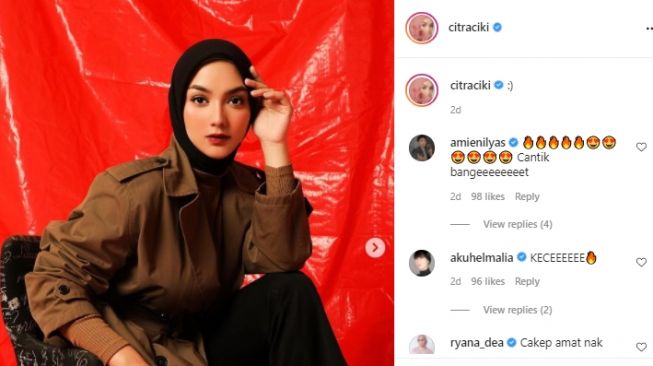 Potret terbaru Citra Kirana dan Rezky Aditya. [Instagram/citraciki]