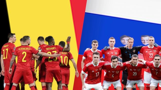 Fakta Kilat Piala Eropa 2020 : Belgia vs Rusia