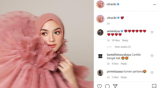 Potret terbaru Citra Kirana dan Rezky Aditya. [Instagram/citraciki]