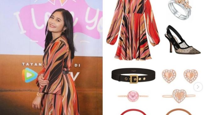 Curi Perhatian, Ternyata OOTD Prilly Latuconsina Mencapai Miliaran